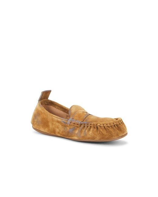 Acne White Bojan Loafer