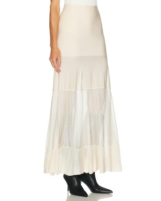 Altuzarra White Gorrell Skirt