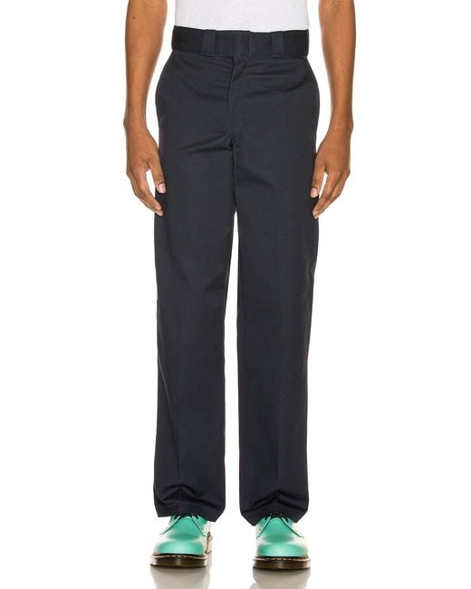Dickies Blue 874 Work Straight Leg Pant for men
