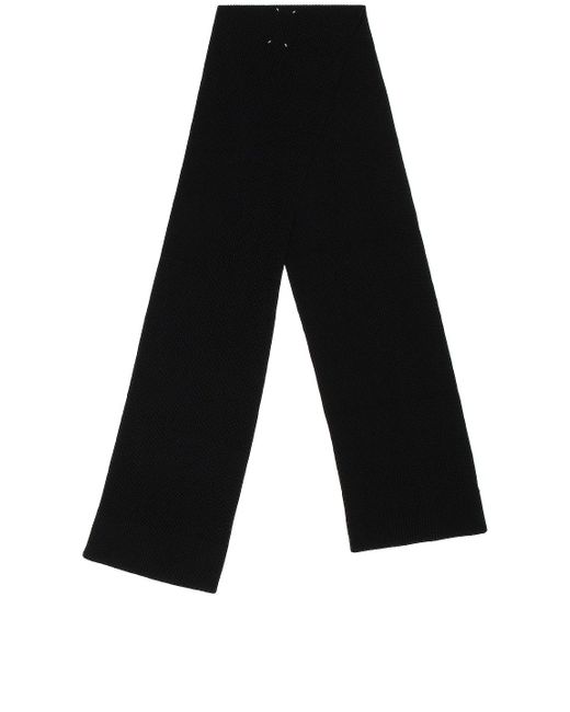 Maison Margiela Black Scarf for men