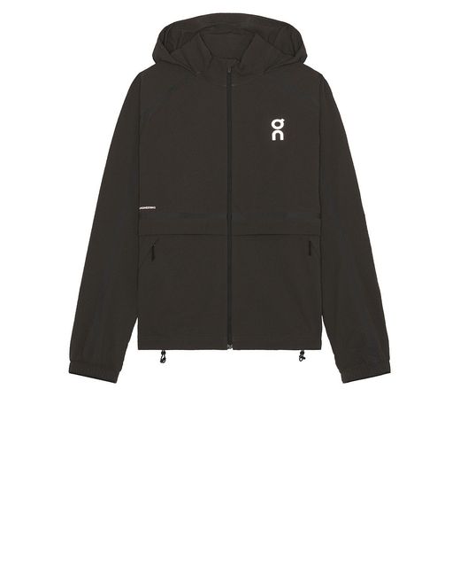 On Shoes Black Performance Volt Jacket for men