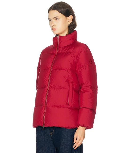 Moncler Red Vivantesse Jacket