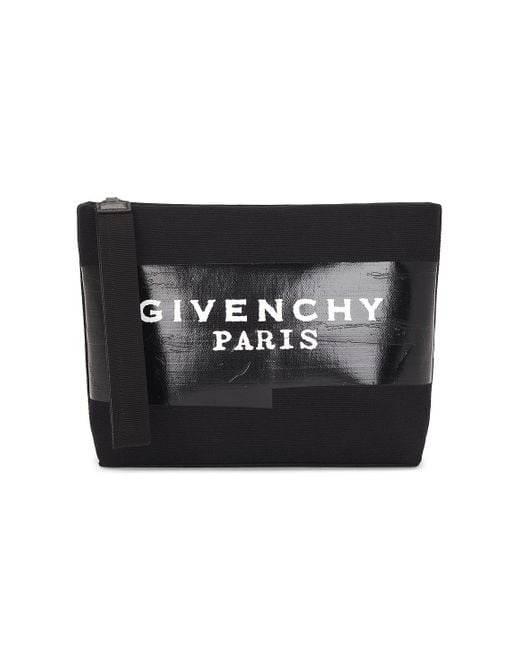 Givenchy Black Logo Pouch