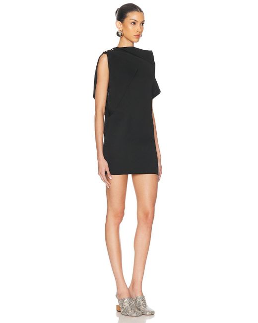 Jacquemus La Mini Robe Trapeze in Black | Lyst