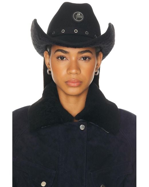 Fusalp Black Cowboy Hat