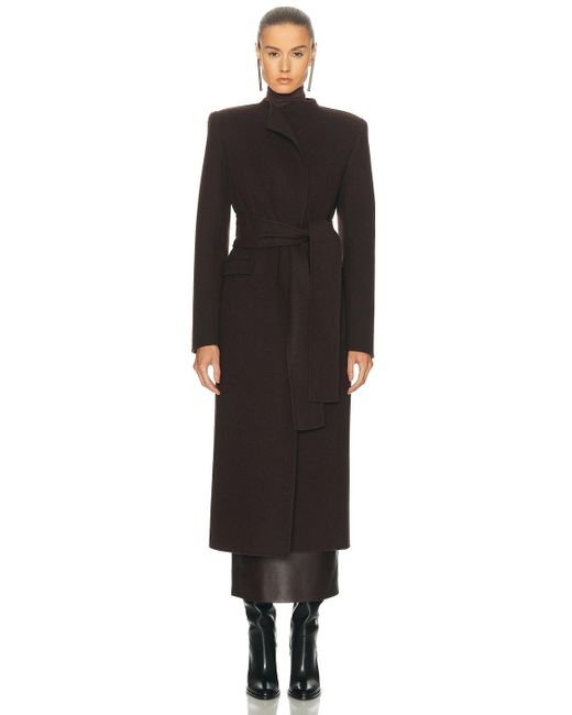 Khaite Black Jelson Coat