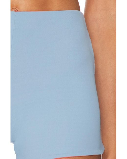 Bondeye Blue Cora Reversible Mini Short