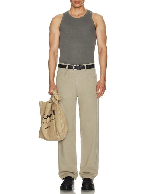 Agolde Gray Viggo Tank for men