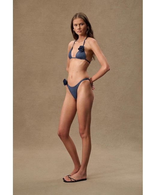 SAME Natural Rosette 90S Bikini Bottom