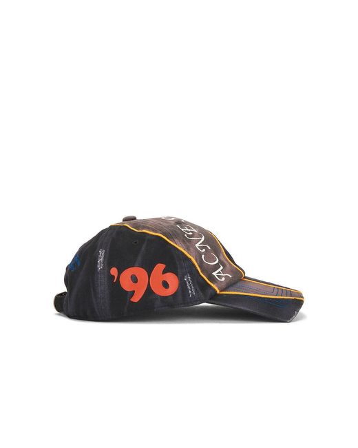 Acne Black Cuddy Sponsor Cap for men