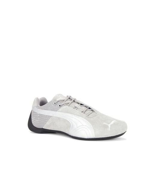 PUMA White Future Cat Emboss