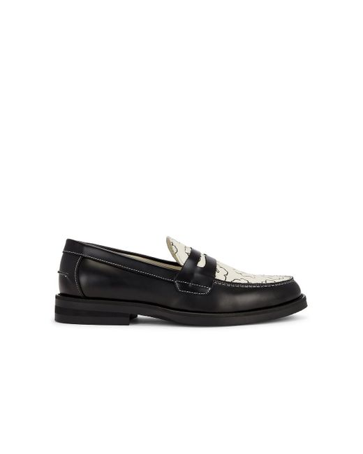 Duke & Dexter Black Duke + Dexter Wilde Penny Loafer for men