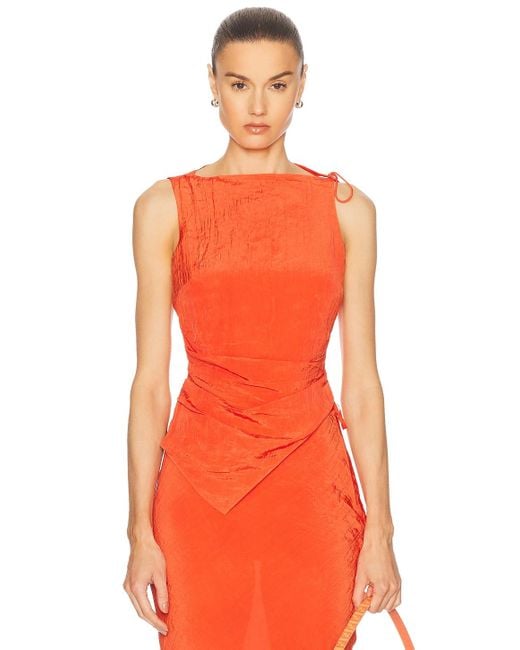 Sir Orange Ligera Open Back Top