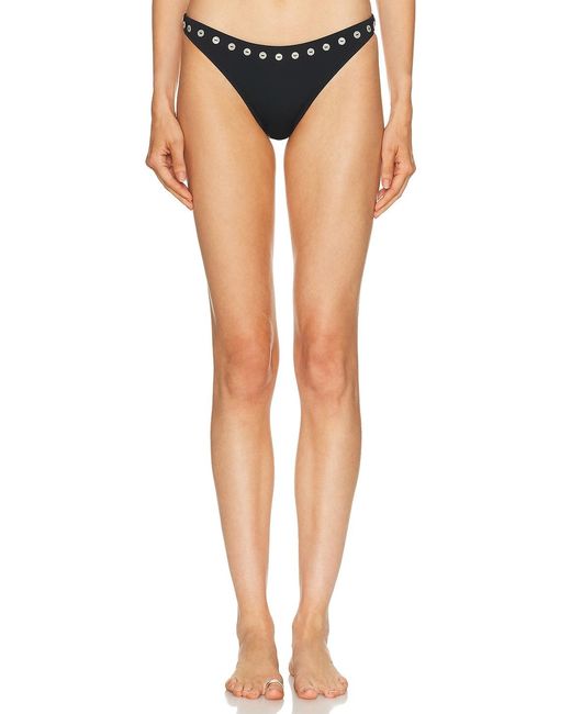 Staud Blue Gemma Bikini Bottom