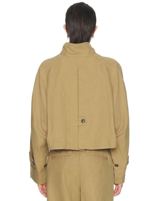 Helmut Lang Natural Cropped Jacket