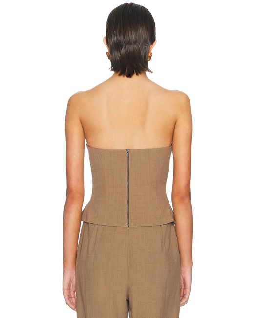 The Sei Multicolor Wrap Bustier Top