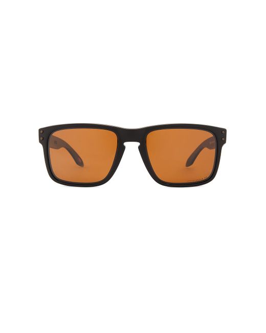 Oakley Brown Holbrook Polarized Sunglasses for men