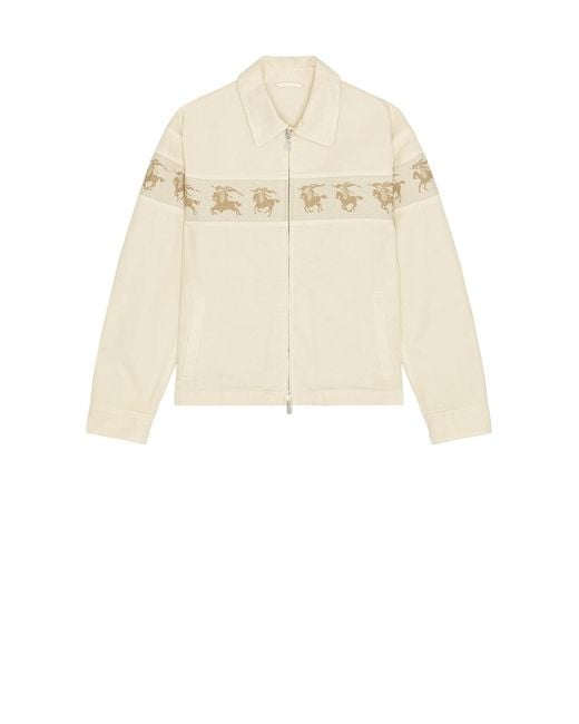 Burberry Natural Tanners Zip Jacket for men