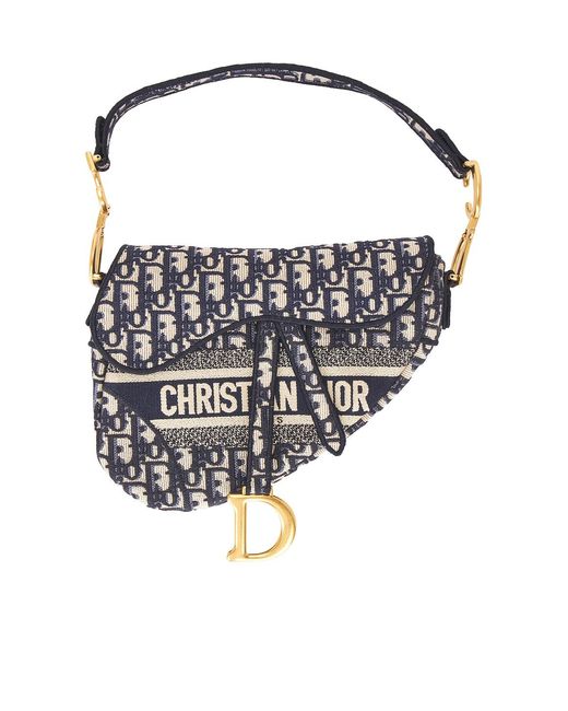 Dior Black Saddle Bag