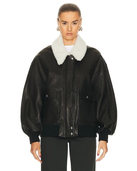 Khaite Black Shellar Jacket