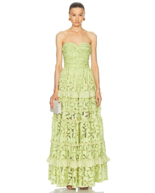 Alexis Yellow Ottilie Dress