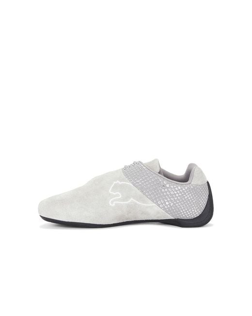 PUMA White Future Cat Emboss