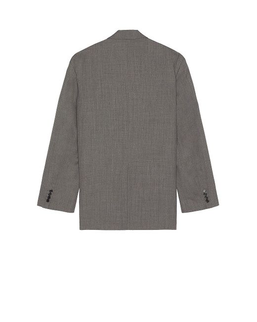 Acne Gray Suit Blazer for men