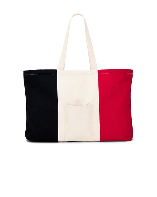 Bode Red Recreation Tote Bag
