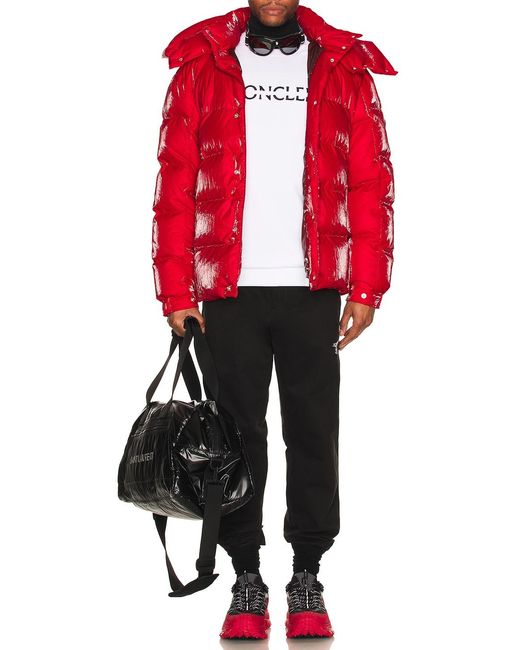 Moncler Red Verdon Jacket for men