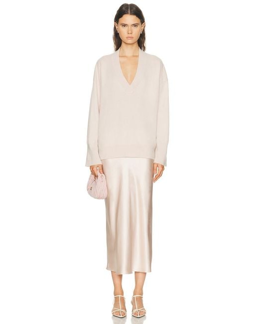 SABLYN White Nylah Pullover Sweater