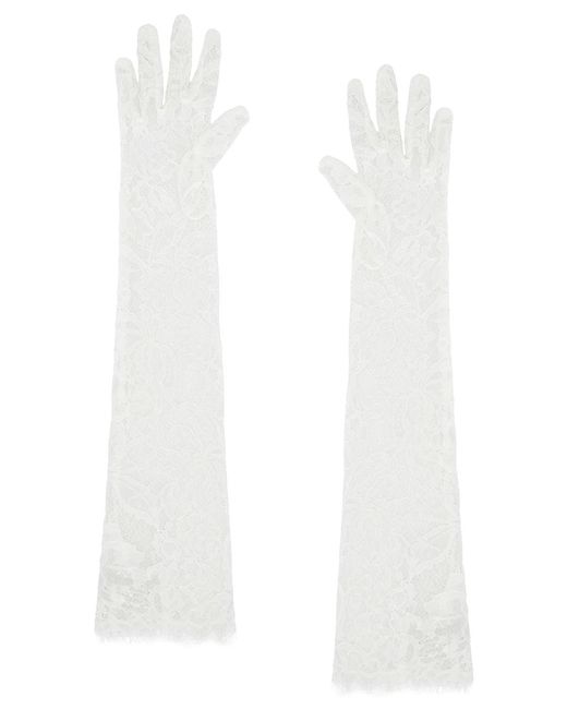 Ila White Delia Gloves