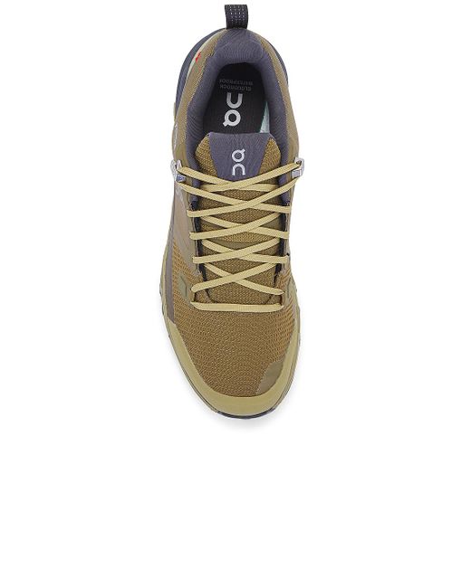 On Shoes Brown Cloudwander Waterproof Sneaker for men
