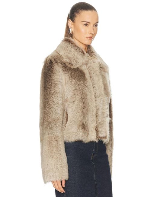 Arma Blue Lucie Shearling Jacket