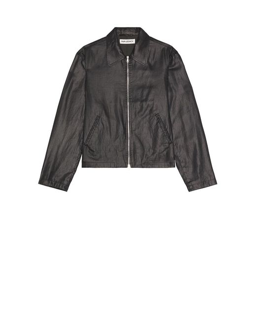 Our Legacy Black Mini Jacket Worker for men