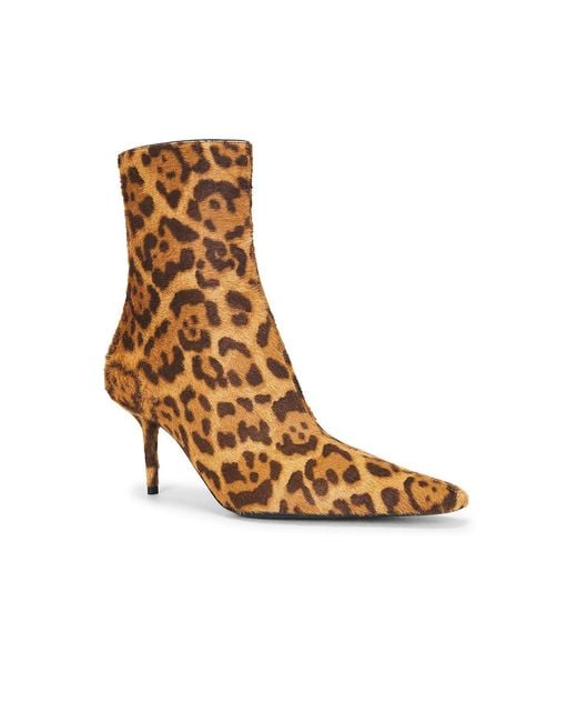 Saint Laurent Brown Ashley Bootie