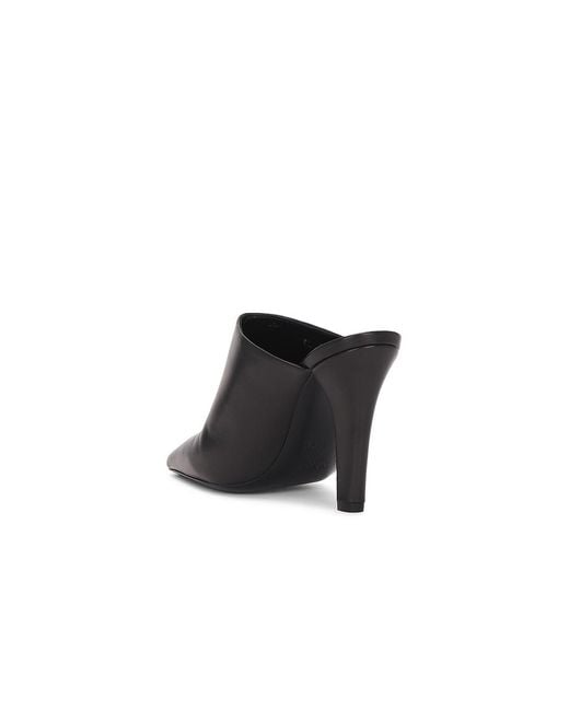 Saint Laurent Black Jill Mule Pump