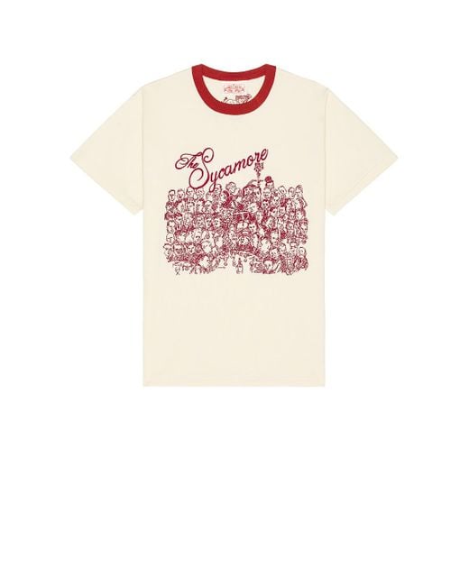 Samuel Zelig Pink Restaurant Tee for men