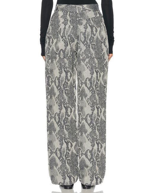 LAPOINTE Gray Straight Leg Jeans