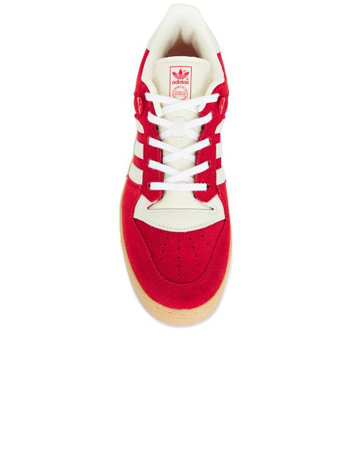 Adidas Originals Red Rivalry 86 Low Sneaker