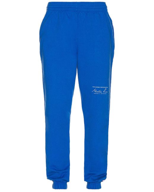 Martine Rose Cotton Slim Track Pant in 