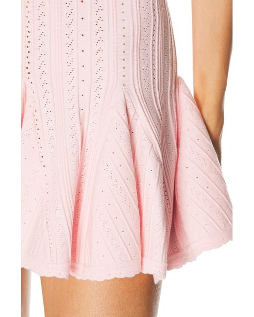 LoveShackFancy Pink Tabatha Dress