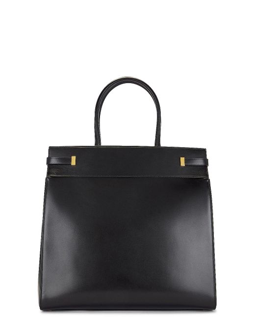 Saint Laurent Black Ysl Manhattan Bag for men