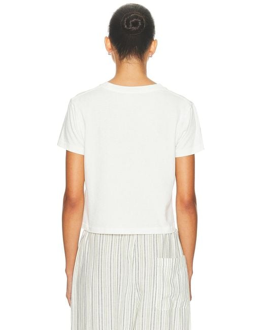 Bode White Diamond Monogram Tee