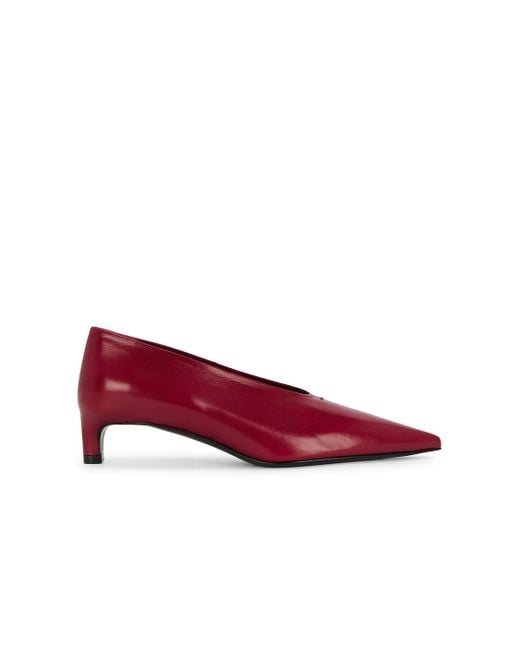 Jil Sander Red Pump