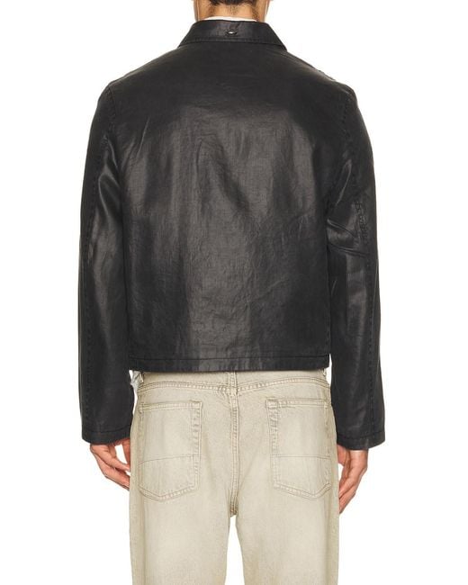 Our Legacy Black Mini Jacket Worker for men