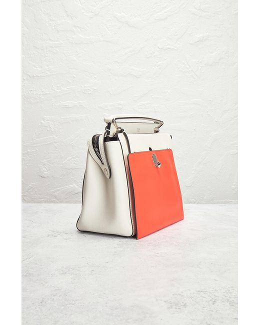 Fendi White Dotcom Shoulder Bag