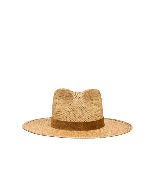 Janessa Leone Suede Alexei Packable Hat 