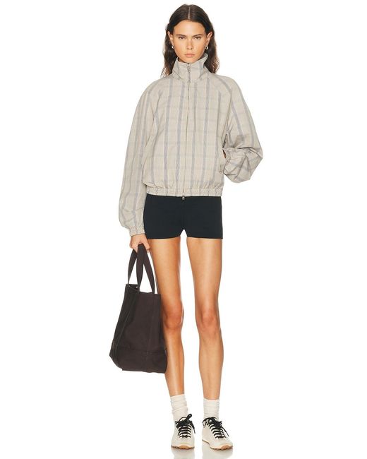 Acne Gray Onivia Bomber Jacket
