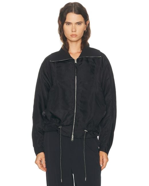 Varley Black Lotta Blouson Jacket