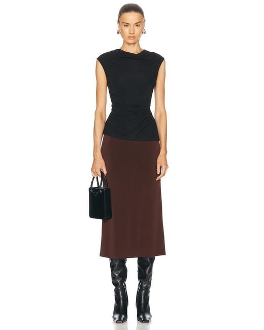 Jonathan Simkhai Black Casmi Top
